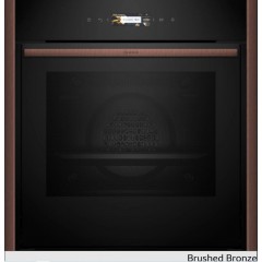 Neff NOV60P6B2 (B59CR7KY0 + Z9060BY0) Φούρνος άνω Πάγκου 71lt χωρίς Εστίες Π59.6εκ. Brushed Bronze